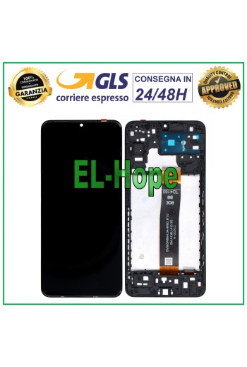 LCD-DISPLAY + TOUCHSCREEN-RAHMEN FÜR SAMSUNG GALAXY A13 5G SM A136B A136U SCHWARZ